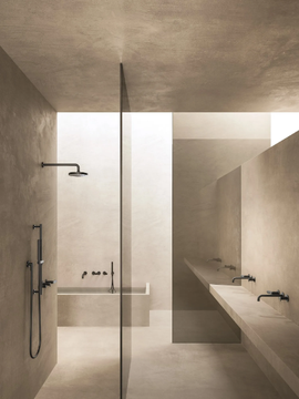 EAST SIDE CRIES165 - Wall-mounted bathtub set with diverter with hand shower by CRISTINA Rubinetterie - view 3